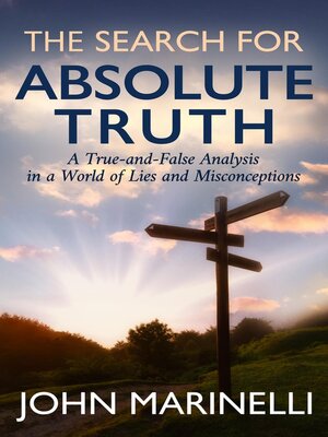 cover image of The Search For "Absolute Truth"